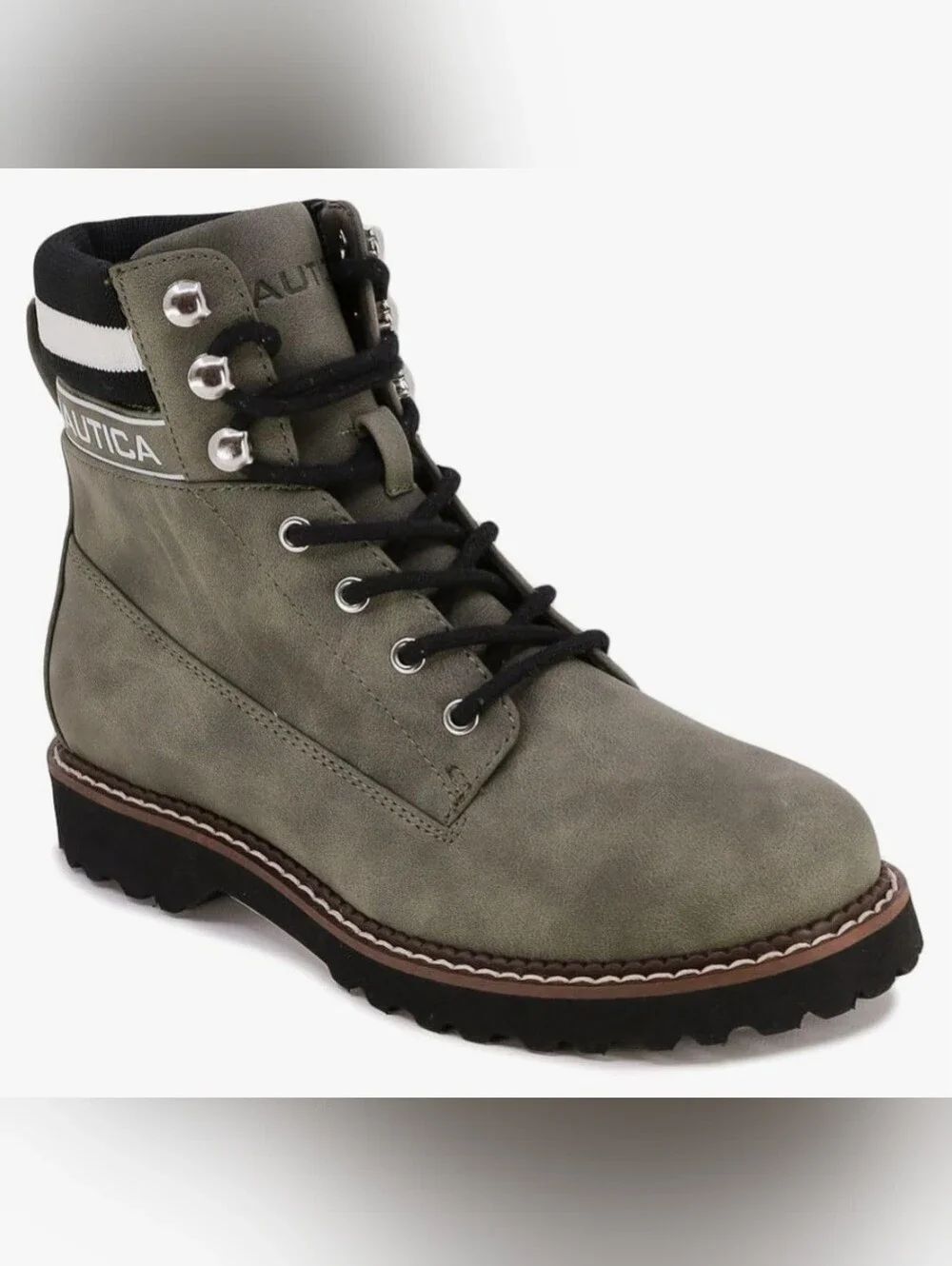 Nautica  Galiah Olive/ Gray Synthetic Women's Hiking Boot